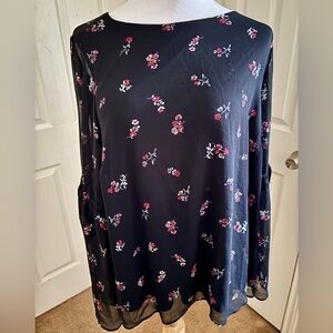 Lane Bryant Floral Top